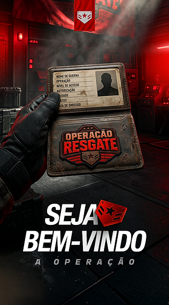 Módulo do treinamento Operação Resgate